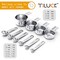 Stainless Steel Measuring Cups & Spoons Set, Cups and Spoons,Kitchen Gadgets for Cooking & Baking (Medium)